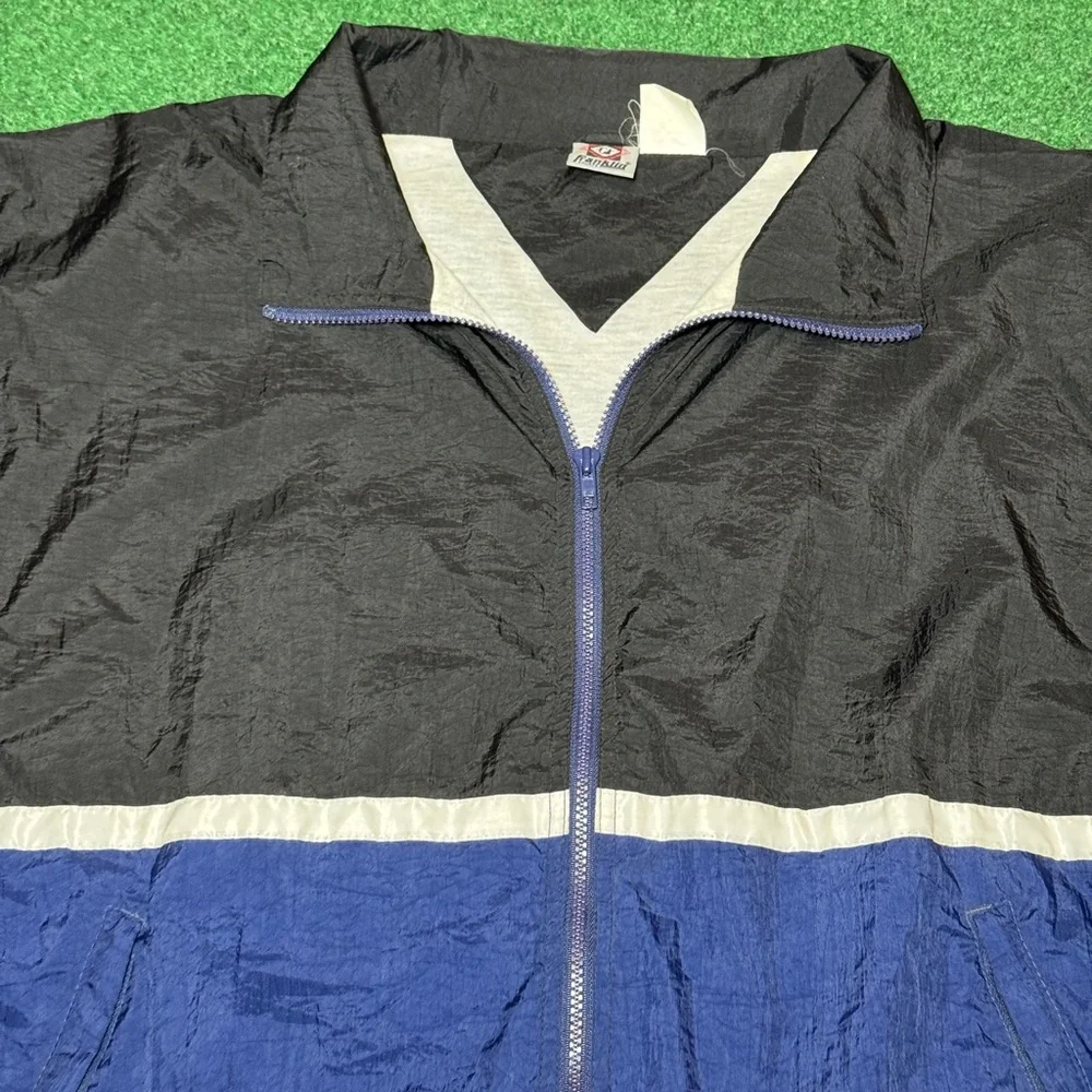 Franklin Golf Outdoor Windbreaker Vintage Minimalist Large Nylon Jacket